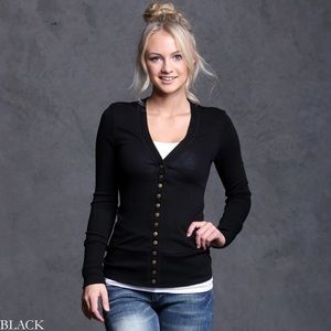 Snap Button Cardigan